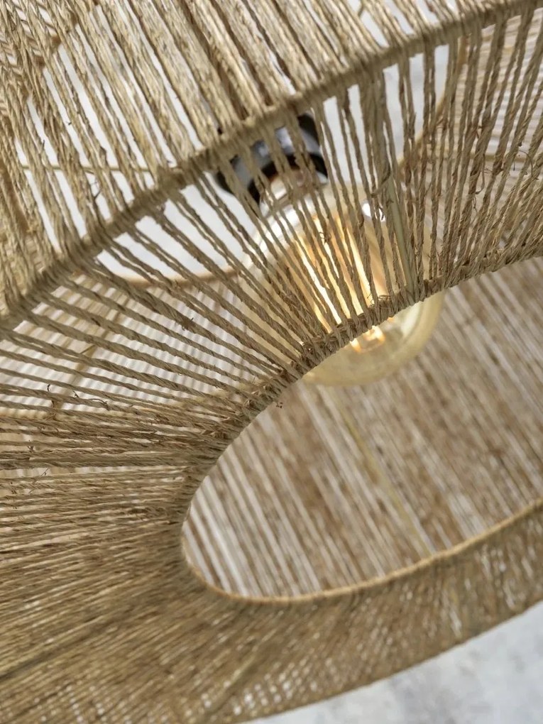 Lustra suspendata eco din iuta Iguazu round 50cm