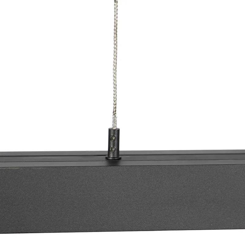 Lampă suspendată antracit cu LED și dimmer reglabil - Juliet