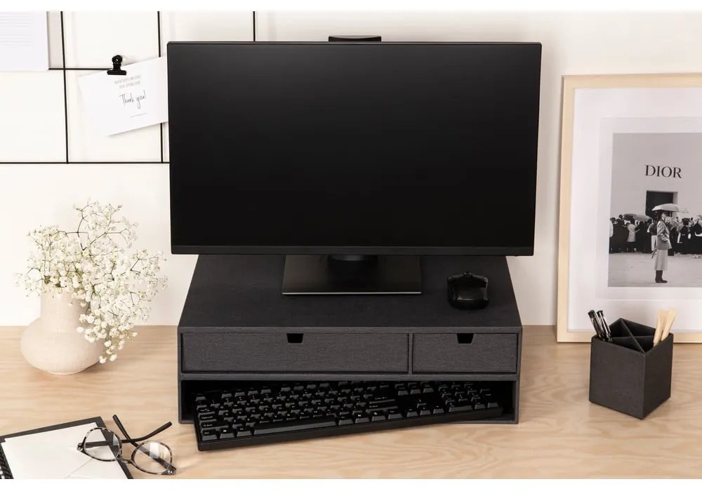 Organizator pentru sertar-pentru documente din carton Ted Canvas Paper Laminate – Bigso