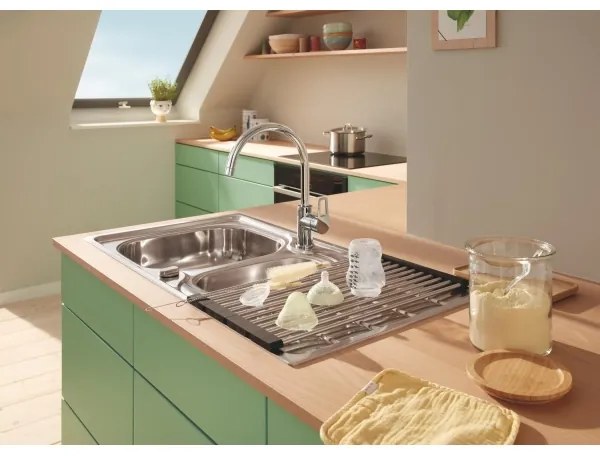 GROHE 40856SD0 - Tavă de scurgere 450 × 348 mm, inox periat