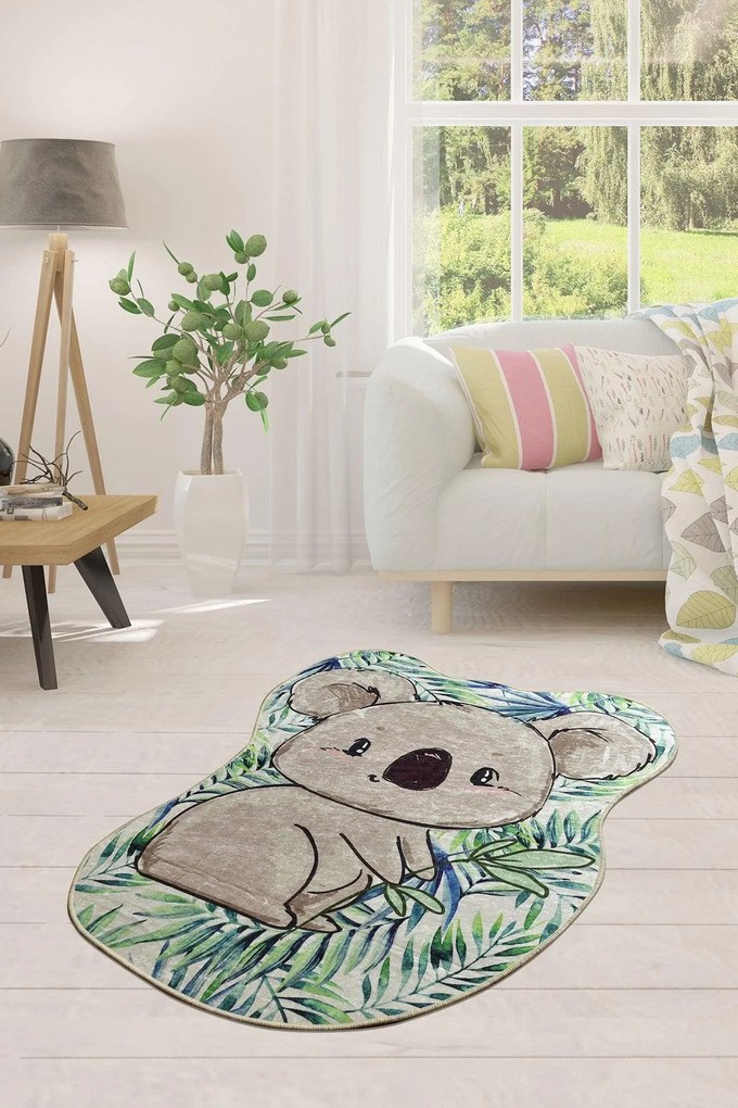 Covor de Copii  Koala Shape, Multicolor, 80x100 cm
