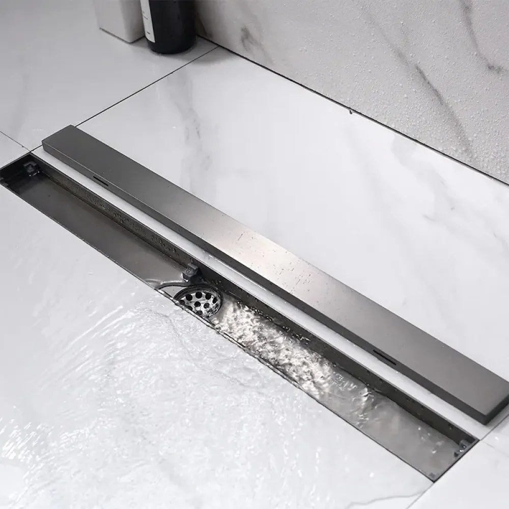 Rigola Dus Faiantabila, Inox Satinat, 40 cm