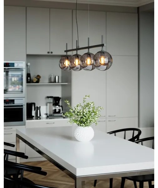 ByRydens 4202360-4505 - Lustră suspendată pe cablu BOYLE 4xE27/8W/230V