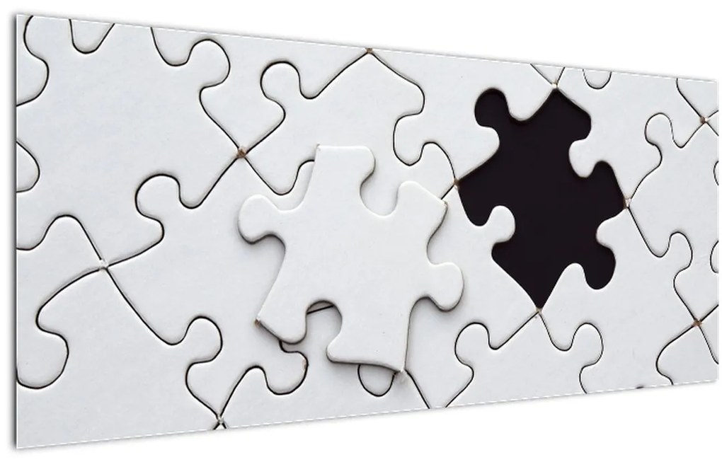 Tablou cu puzzle (120x50 cm)