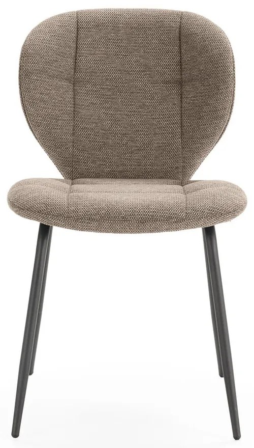 Scaune de dining bej 2 buc. Maori – Marckeric