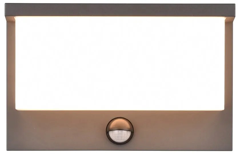 Corp de iluminat pentru exterior cu senzor de mișcare (înălțime 15 cm) Nestos – Trio