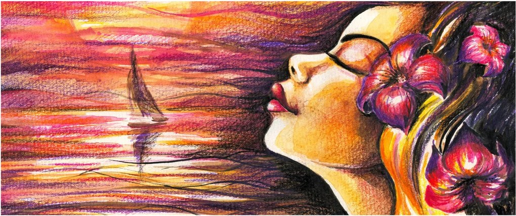 Tablou - Amintiri de vară (120x50 cm)