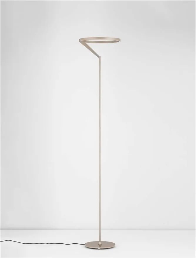 Lampadar LED design minimalist TILIA moca coffee