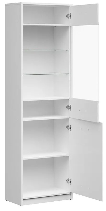 Vitrină Nepo Plus 23 (alb) . 1098364