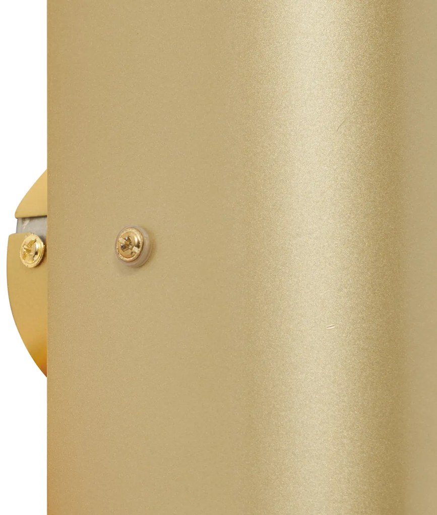 Lampă de perete modernă aurie cu 2 lumini - Gotthard