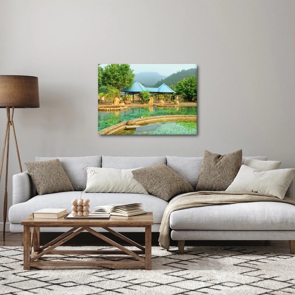 Shanghai hotel park (70x50 cm)