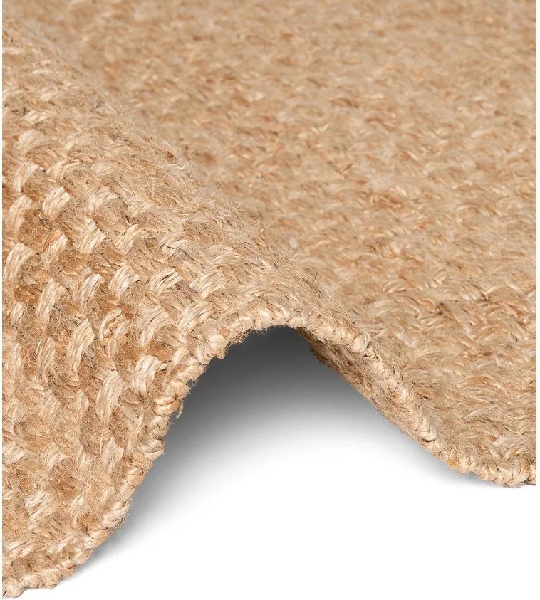Covor în culoare naturală reversibil/țesut manual din iută 160x230 cm Fjord – Hanse Home