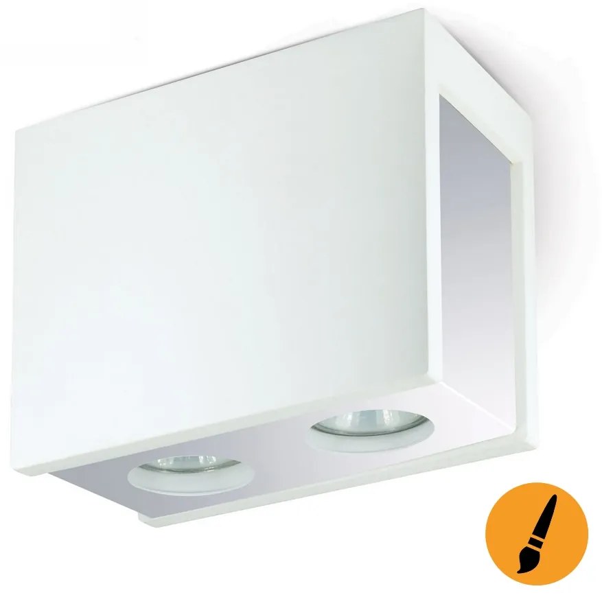 Plafonieră spot PURO CHROME 2xGU10/25W/230V