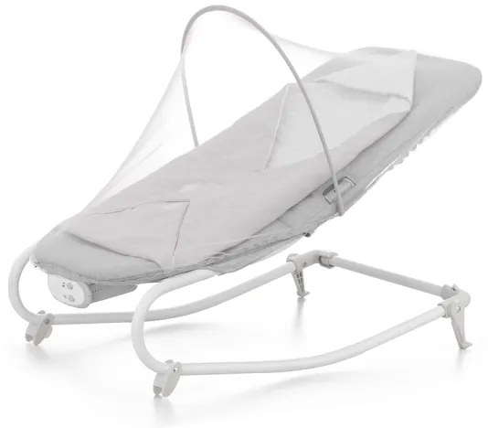 Leagăn cu vibrații și sunete pentru bebeluși KINDERKRAFT FELIO 2 gri