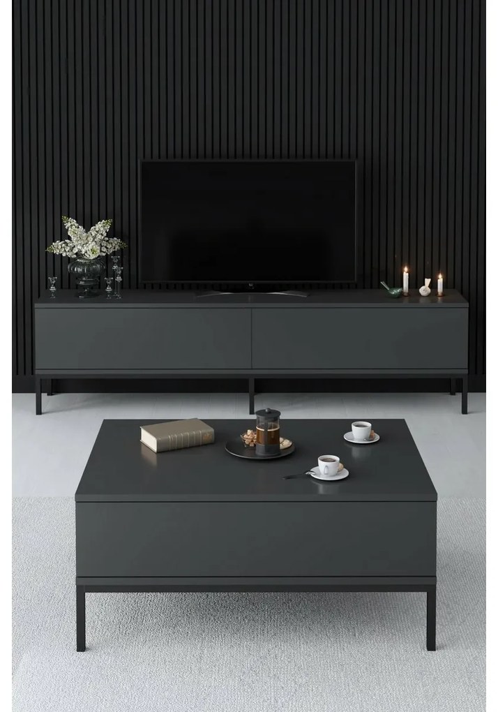 Măsuță de cafea Lord Anthracite and Black