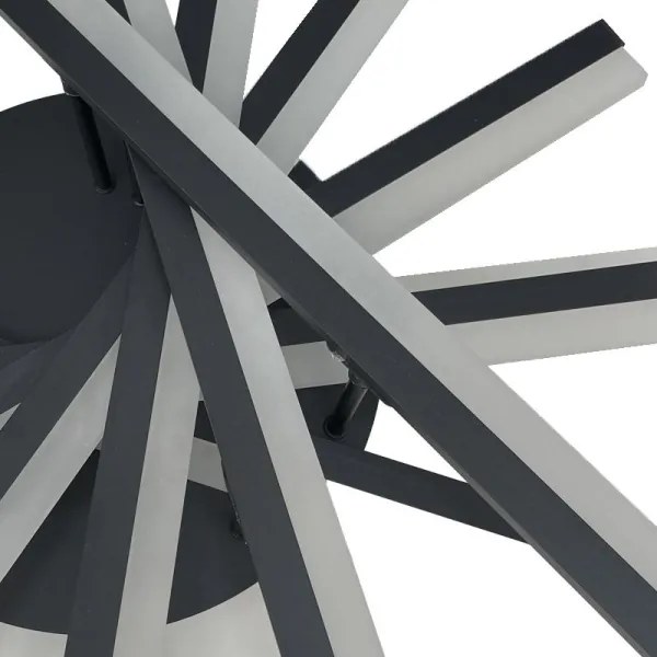 Lustră LED dimabilă aplicată LED/120W/230V 3000-6500K + telecomandă