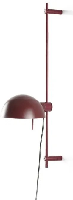 Aplica de perete mobila directionabila MATILDA burgandy
