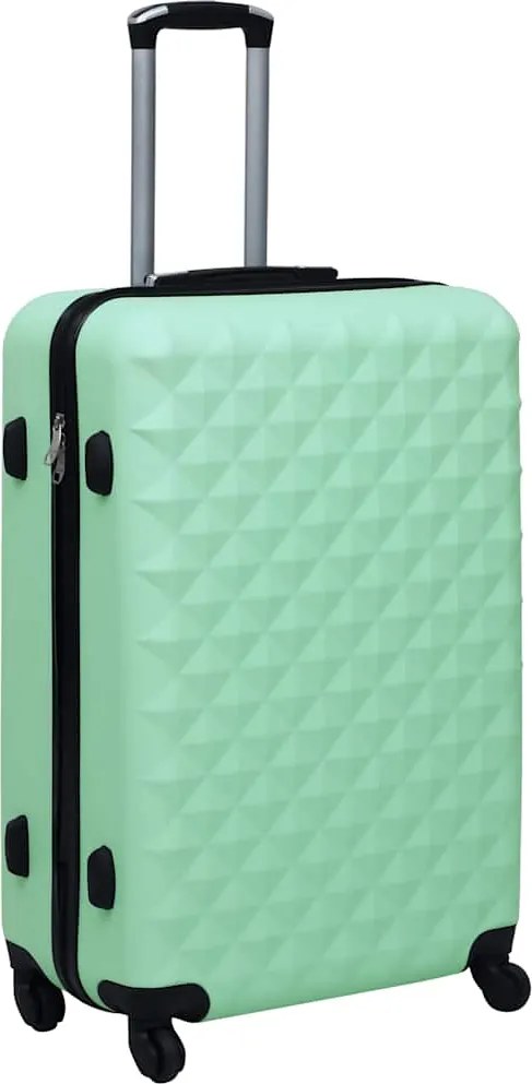 vidaXL Valiză cu carcasă rigidă, verde mentă, ABS