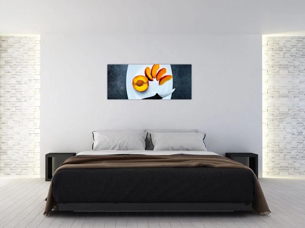 Tabloul cu piersică (120x50 cm)