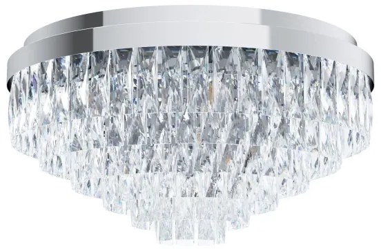 Plafonieră VALPARAISO 11xE14/40W/230V crom lucios Eglo 39491