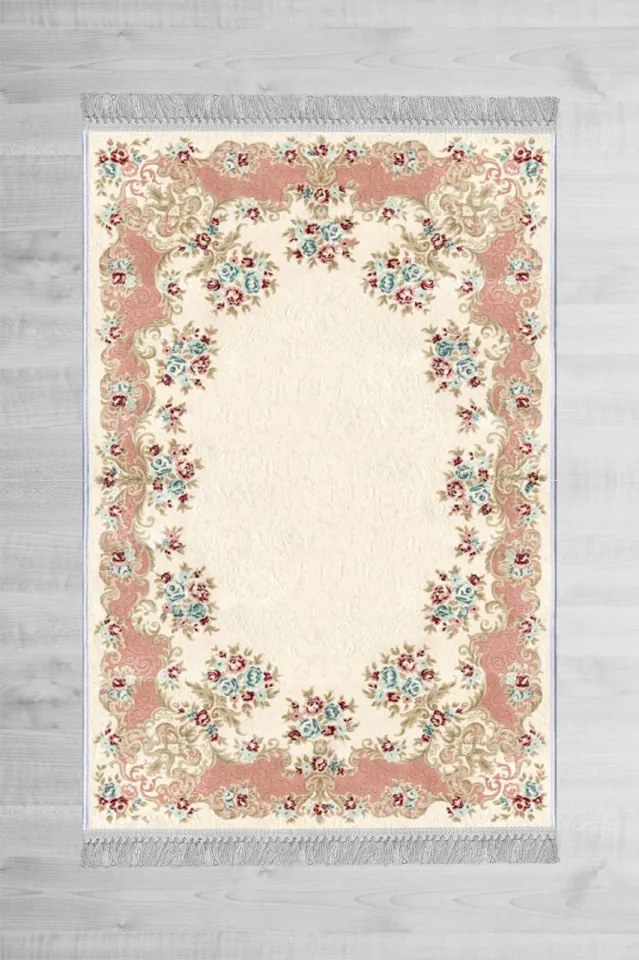Covor ELS1820, 80x150 cm, Catifea / Bumbac
