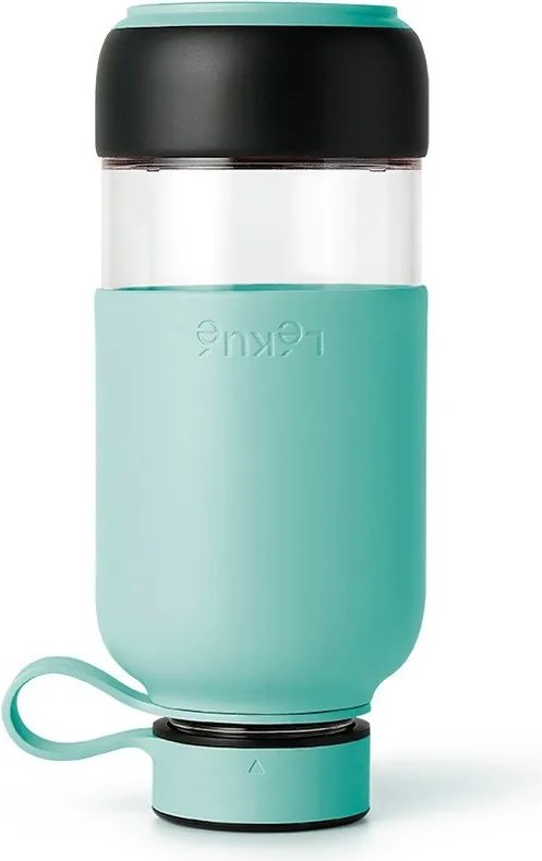 Sticlă turcoaz de călătorie din sticlă 500 ml To Go – Lékué