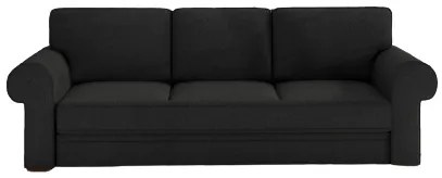 Canapea trei locuri Bremo (negru). 601351