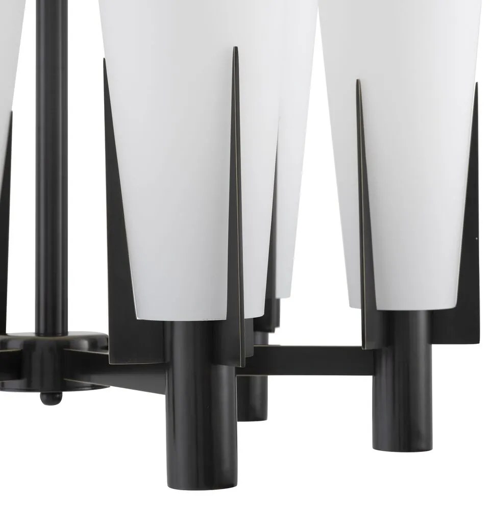 Lustra dimabila suspendata design elegant LUX Dino, bronz 115764 HZ