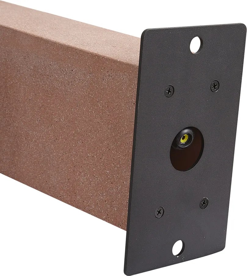 Stâlp modern de exterior teracotă 35 cm IP44 - Pompei