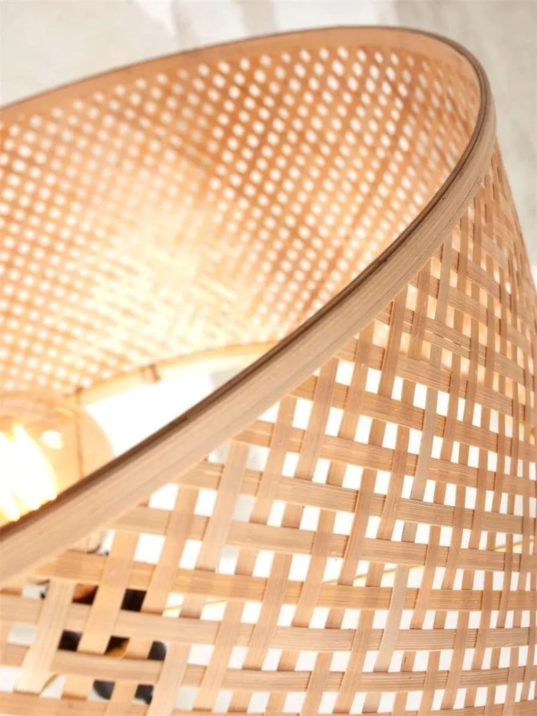 Lampadar eco din bambus cu polita Java nat/50x22, nat