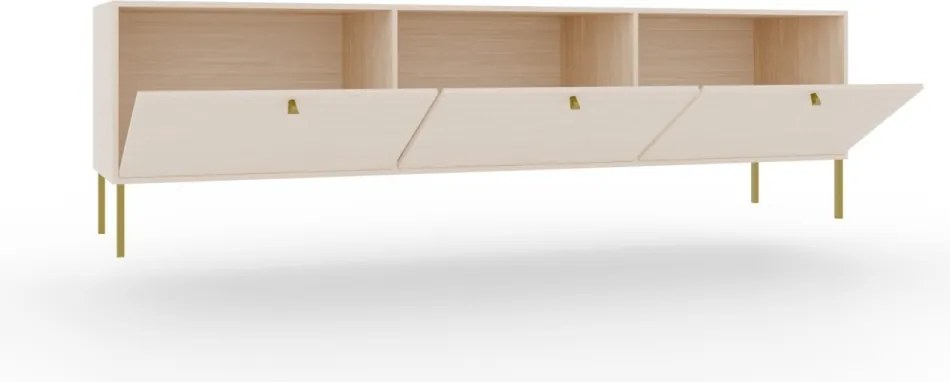 Comodă TV, 180x41x50 cm, Tili, ADRK Furniture (Culoare: Eucalipt / Eucalipt)