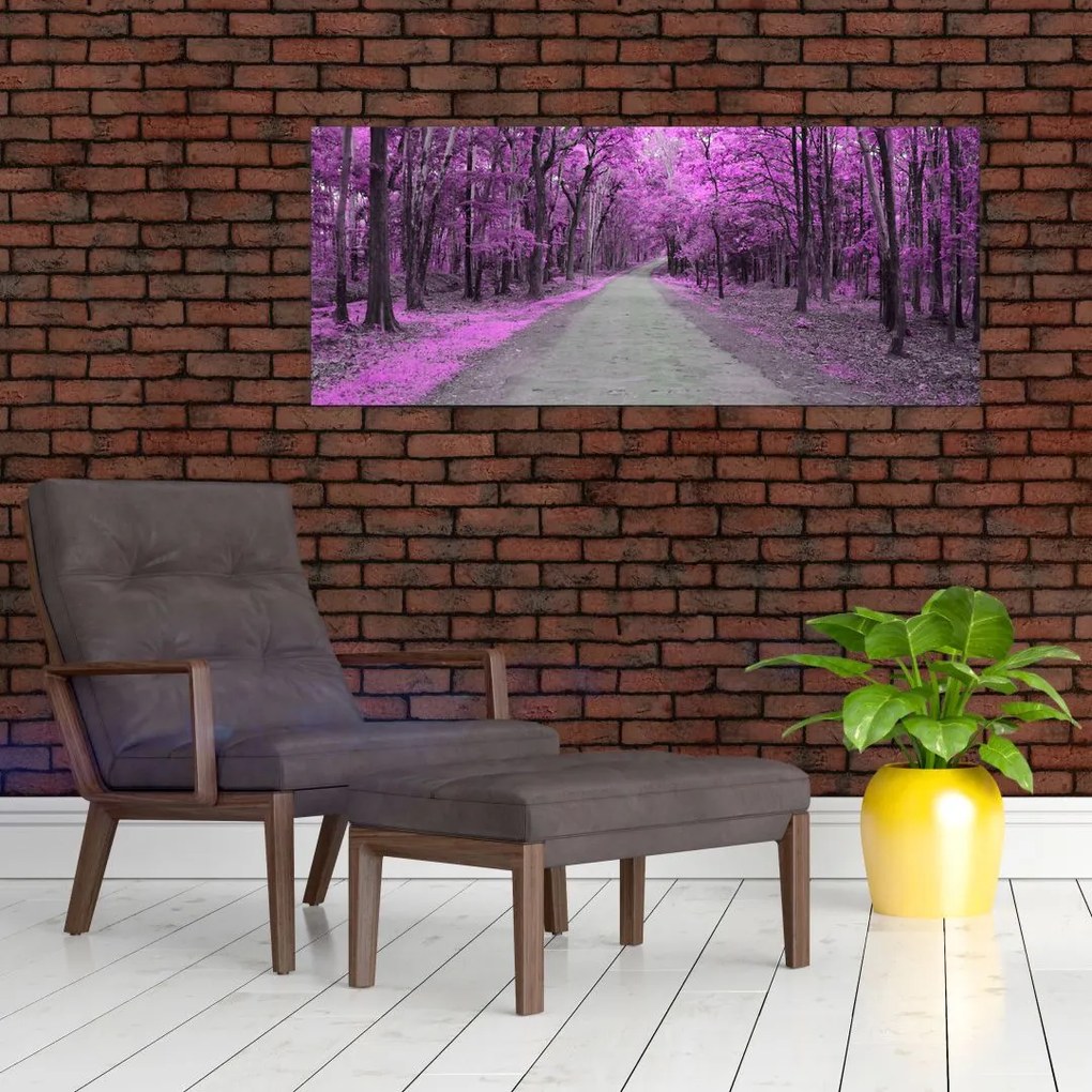 Tablou - drum prin parc (120x50 cm)