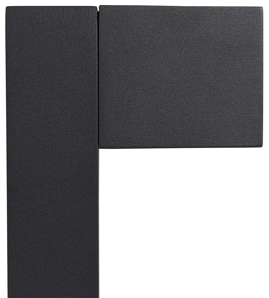 Lampă de podea industrială de exterior gri închis 65 cm IP44 - Baleno