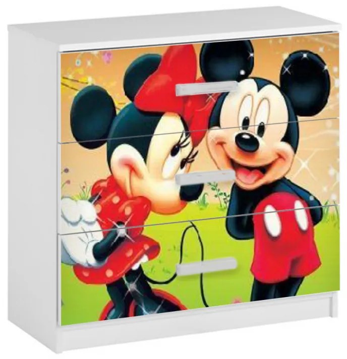 Comoda Minnie si Mickey Red Edition