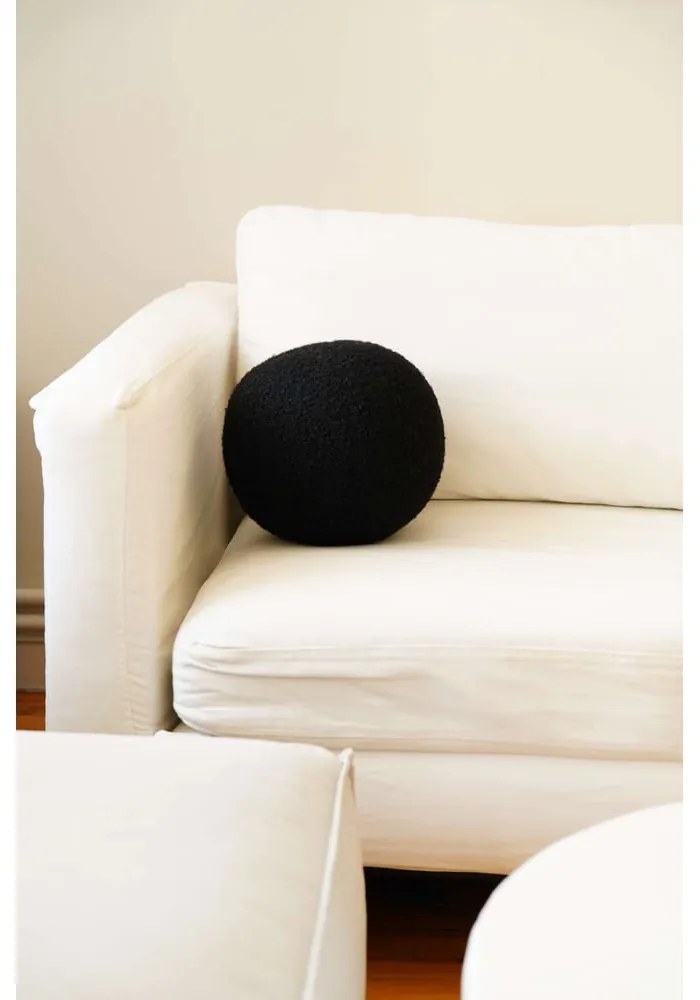 Pernă decorativă din material bouclé ø 20 cm Top – Mioli Decor
