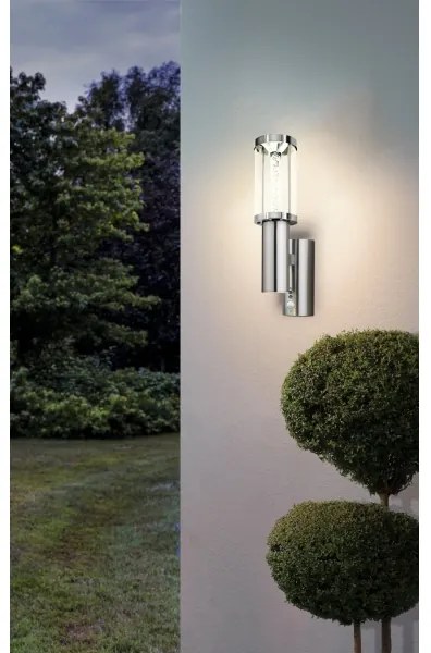 Eglo 94128 - Corp de iluminat LED exterior cu senzor TRONO STICK 1xGU10/3W + 1xLED/3,7W