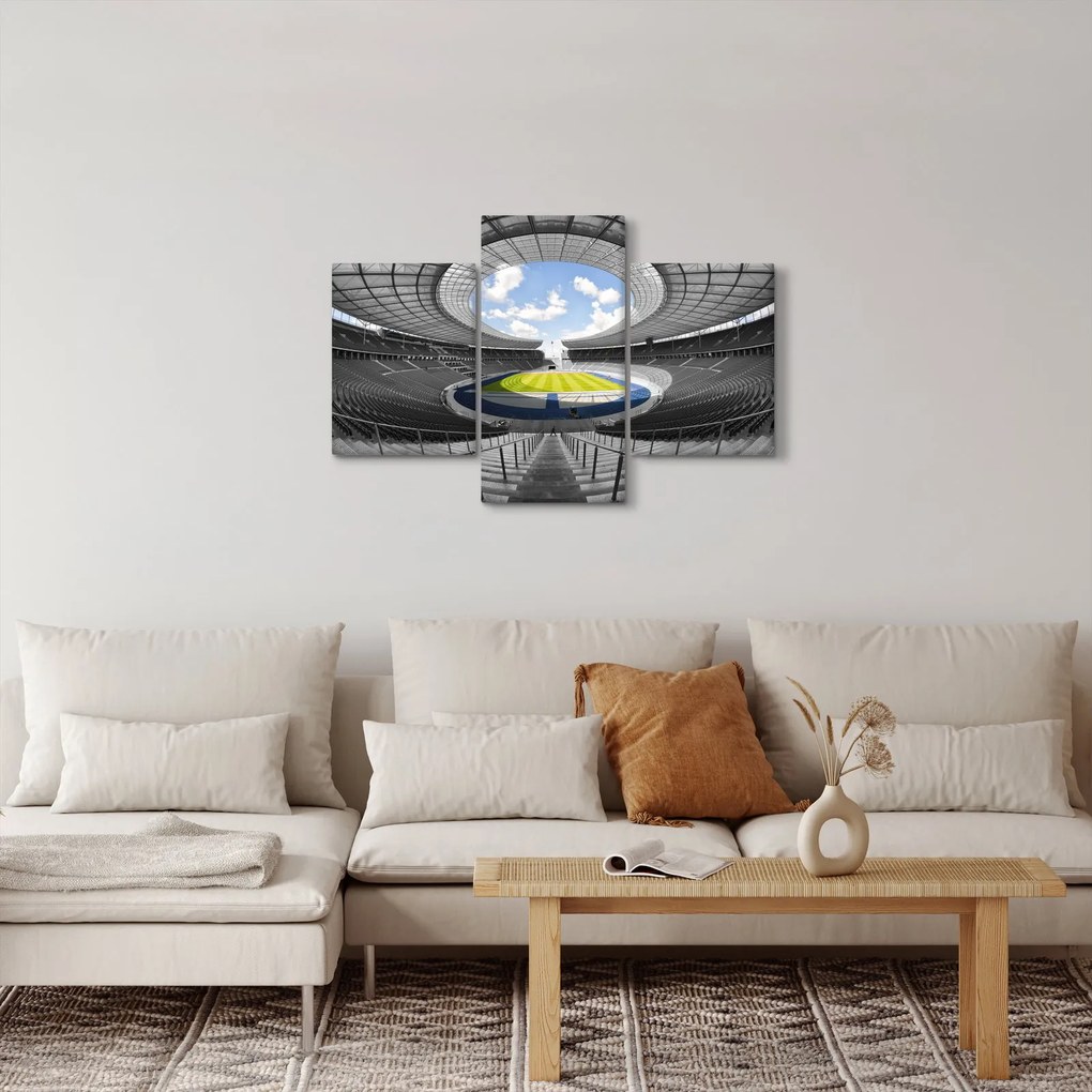 Tablou - stadionul de fodbal (90x60 cm)