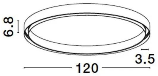 Sistem circular sina magnetica aplicata Breda, React 120cm