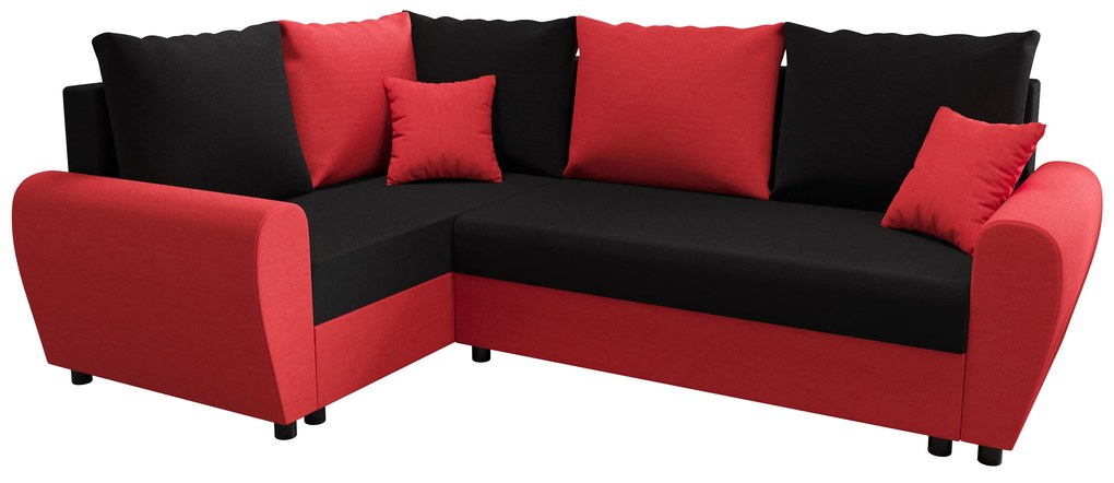 Colțar Fleur Plus (Roșu + Negru) (S). 1057095
