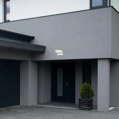 Aplica LED iluminat exterior IP54 Batida alba