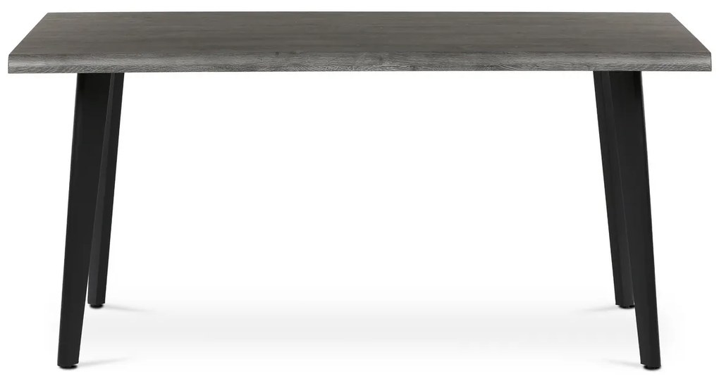 Masă de sufragerie 160 x 90 cm, stejar gri