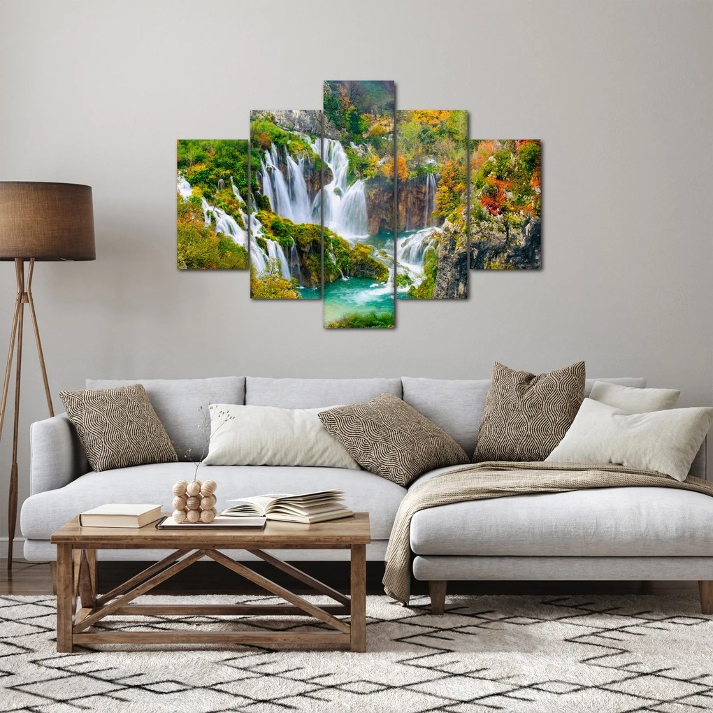 Tablou - Parcul Național Lacurile Plitvice (150x105 cm)