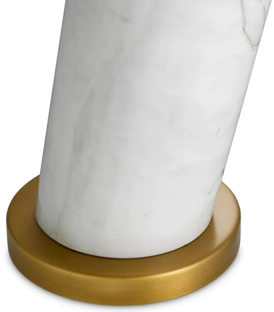 Veioza, Lampa de masa design LUX Daniel alb