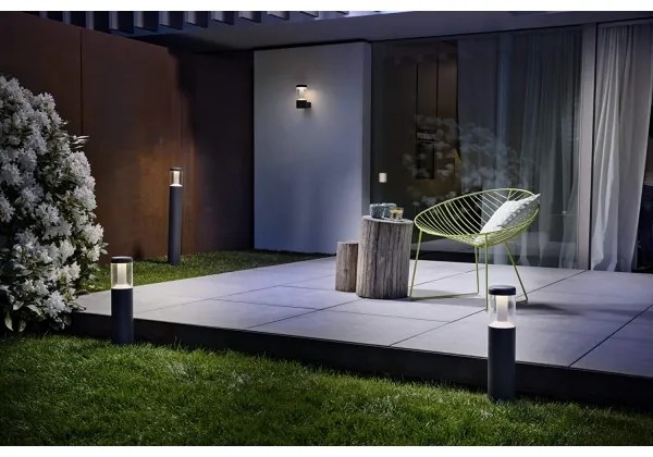 Aplică LED de exterior LANTERN 1xLED/12W/230V IP44