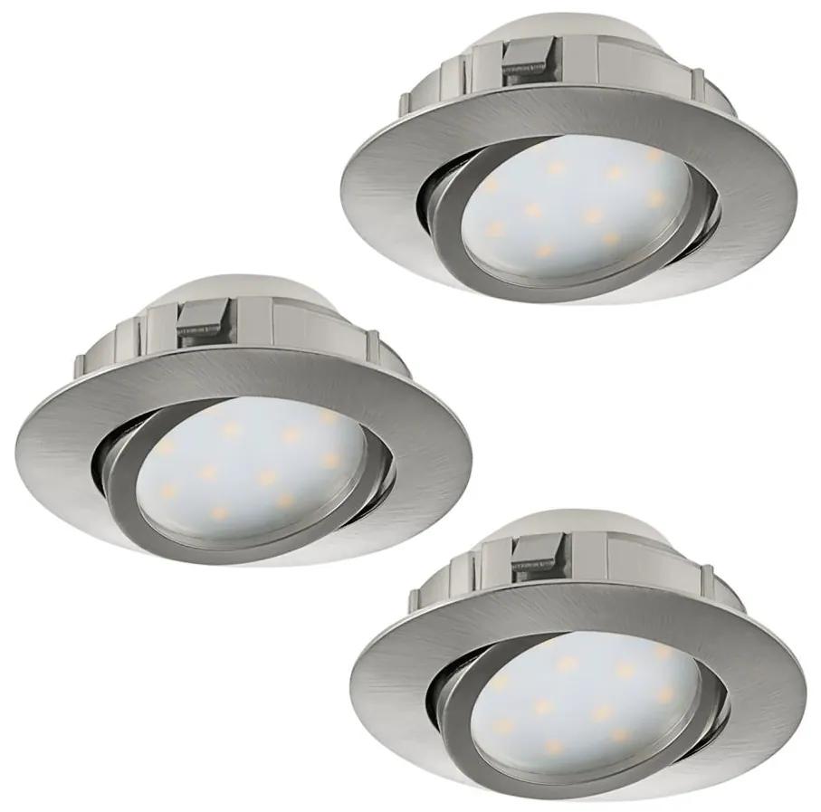 Eglo 95859- SET 3x Corp de iluminat LED tavan fals PINEDA 1xLED/6W/230V
