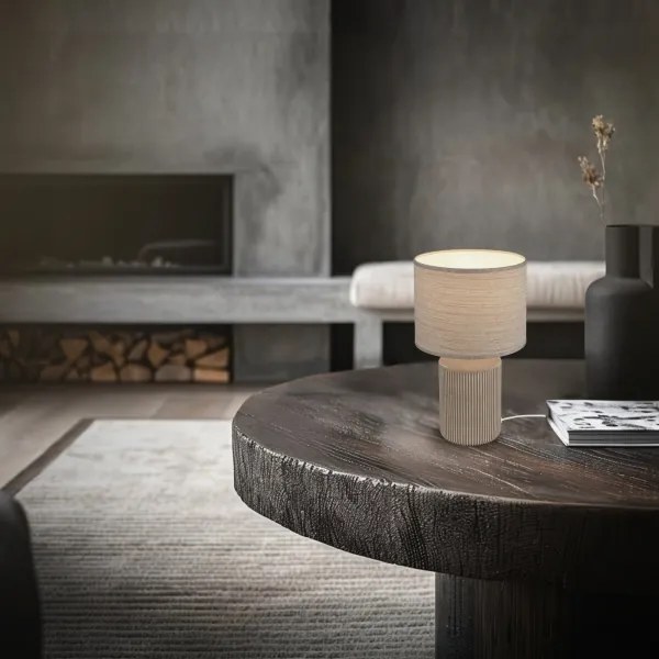 Brilo - Lampă de masă INO 1xE14/10W/230V maro