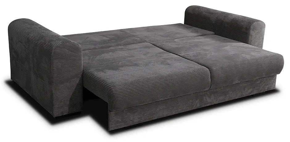 Canapea foarte spaţioasă, gri/gri deschis/bej, GILEN BIG SOFA