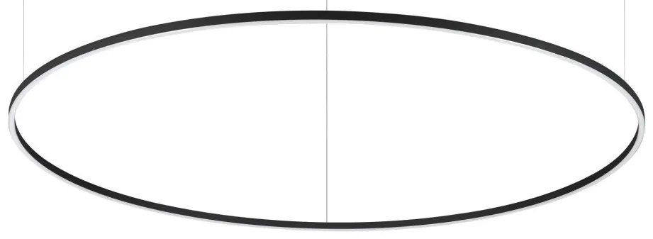 Lustra LED XXL suspendata Oracle slim sp d150 round 4000k dali negru