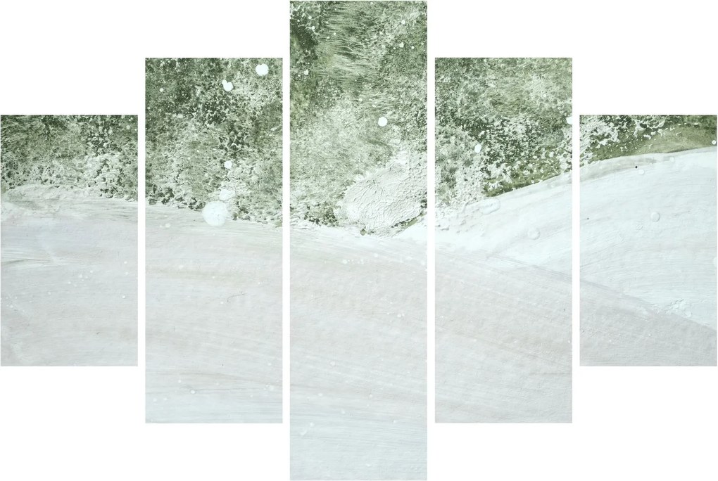 Tablou abstract din pensule (150x105 cm)