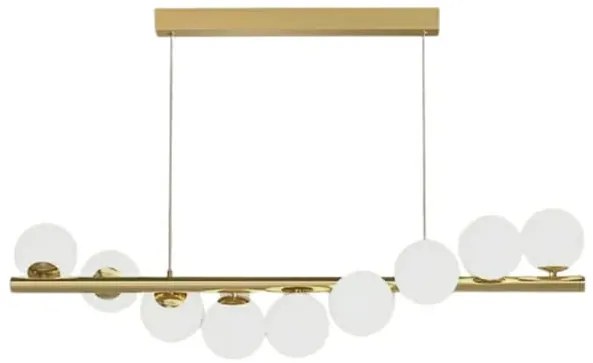 Lustra LED Pendul Elit's Imala, 9Abajururi, bec G9 Gold